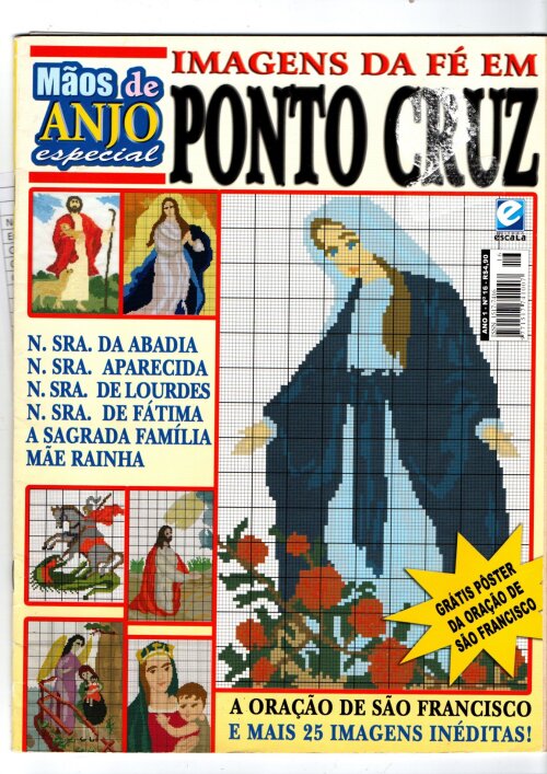 Revista  Ponto Cruz - Imagens de fé - Arquivo Digital