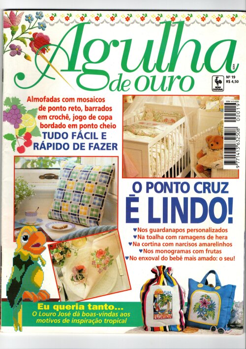 Revista Agulha de Ouro Ponto Cruz nº19 - Arquivo Digital