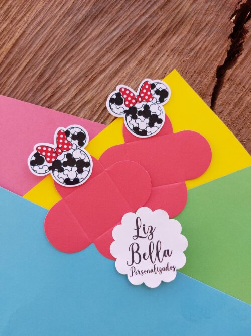 Forminhas para doces Minnie Vermelha 100 Unidades