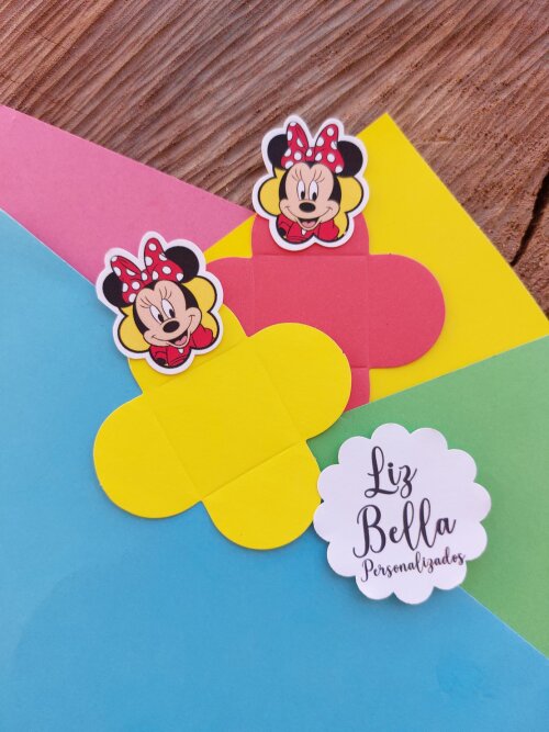 Forminhas para doces Minnie Vermelha 100 Unidades
