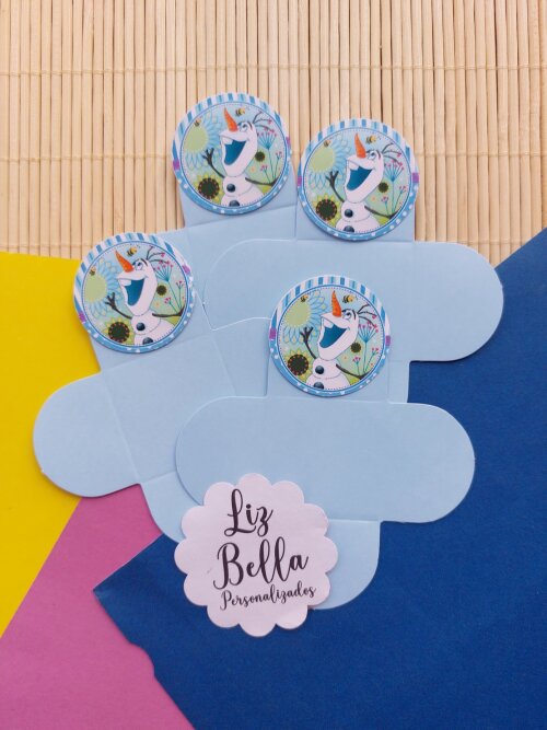Forminhas para doces Olaf - Frozen 100 Unidades