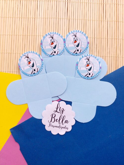 Forminhas para doces Olaf - Frozen 100 Unidades