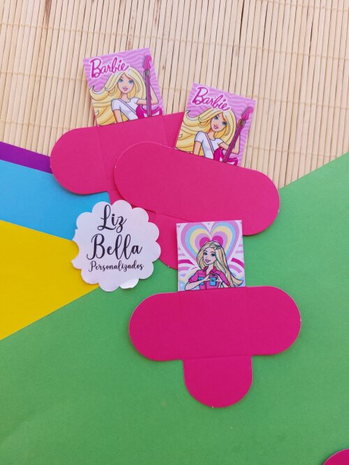 Forminhas para doces Barbie 100 Unidades