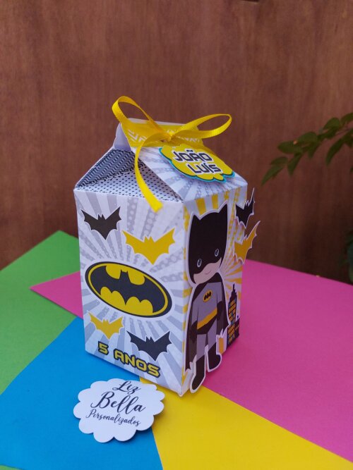 Caixinha Milk Batman Baby 12 Unidades