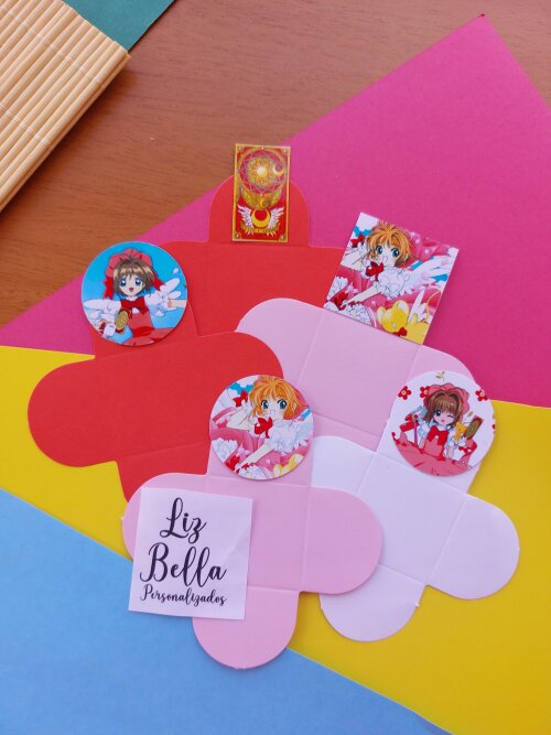 Forminhas para doces Sakura Card Captors 100 Unidades