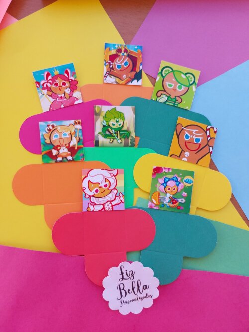 Forminhas para doces Cookie Run: Kingdom  100 Unidades