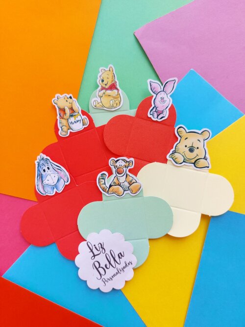 Forminhas para doces Ursinho Pooh 100 Unidades