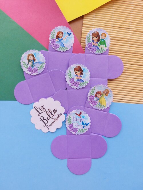Forminhas para doces Princesinha Sofia  100 Unidades