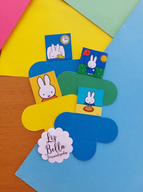 Forminhas para doces Miffy  100 Unidades