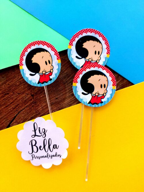 Topper para doces Olivia Palito Baby 50 Unidades