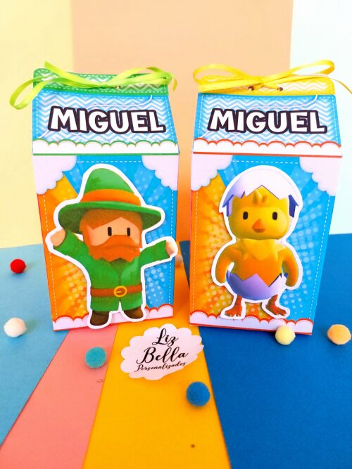 Caixinha Milk Stumble Guys  15 unidades