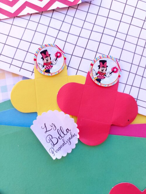 Forminhas para doces Circo da Minnie 100 Unidades