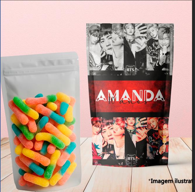 Saquinho Ziplock - BTS