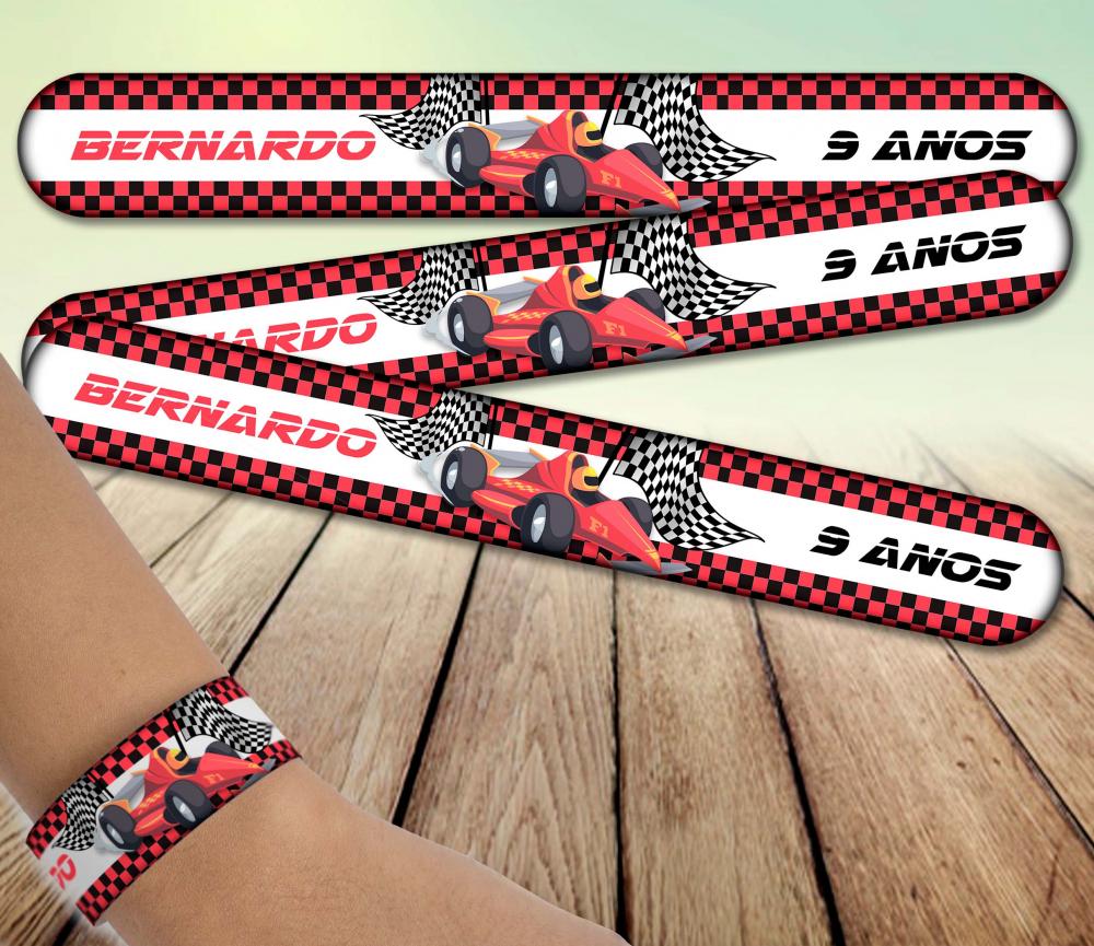 Pulseira bate enrola - Formula 1