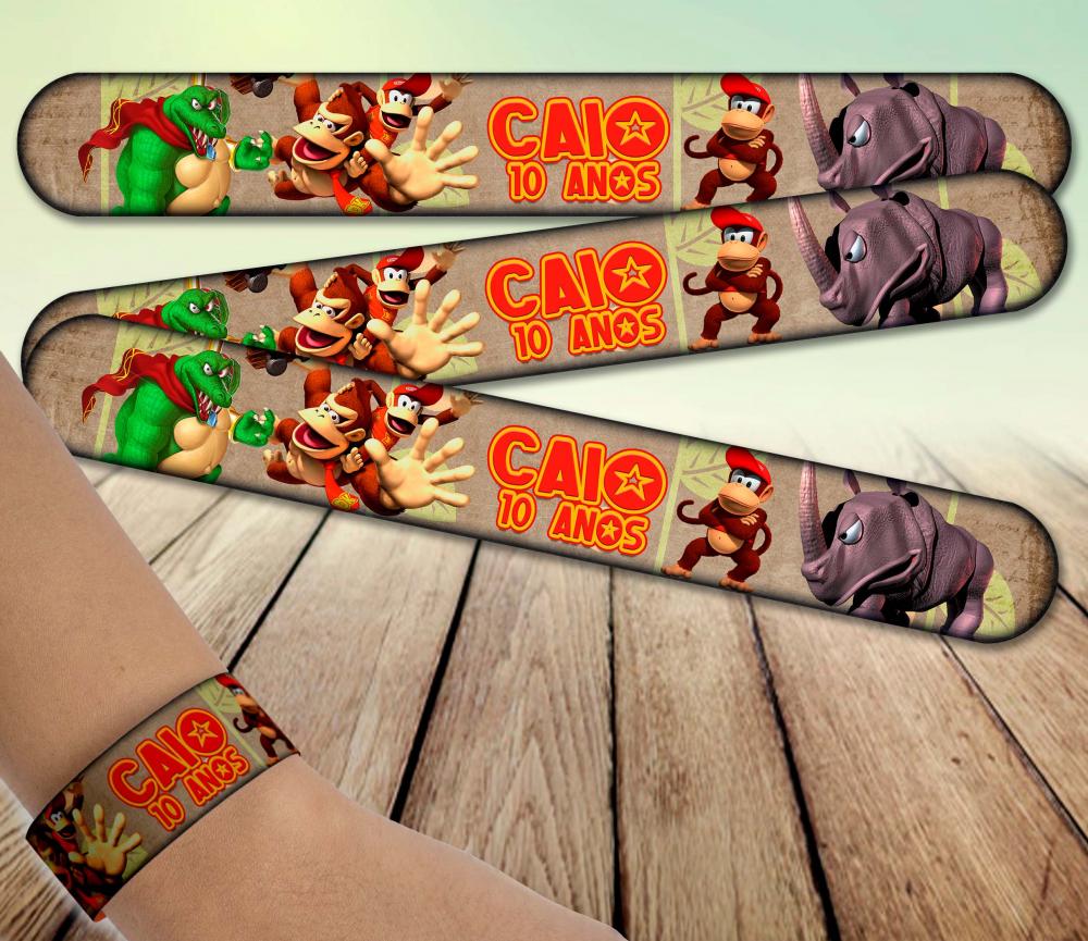 Pulseira bate enrola - Donkey Kong