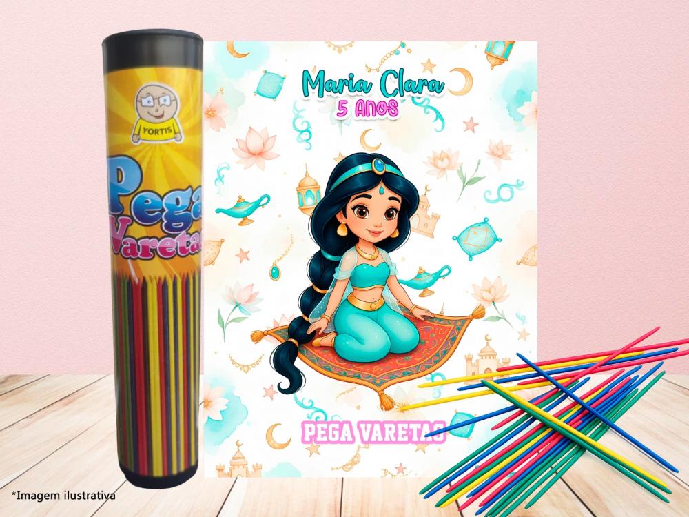 Pega Varetas - Princesa Jasmine