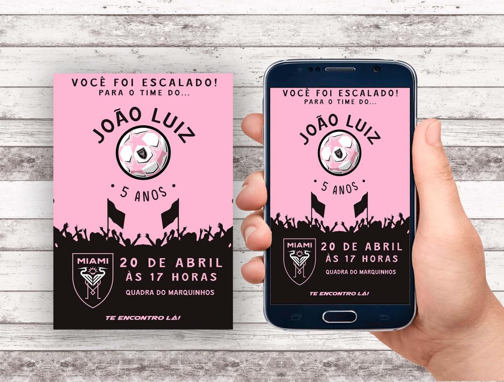 Convite Virtual - Inter Miami