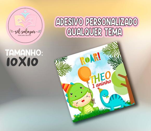 Adesivo Sacolinha P - Dino Baby