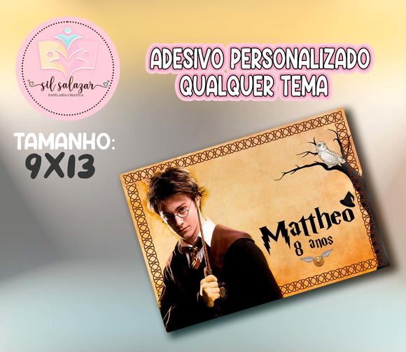 Adesivo Sacolinha P - Harry Potter