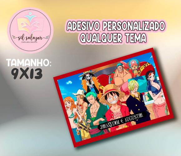Adesivo Sacolinha P - One Piece