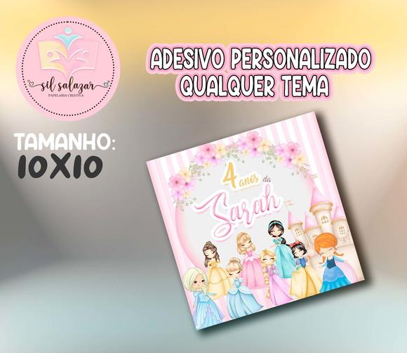 Adesivo Sacolinha P - Princesas