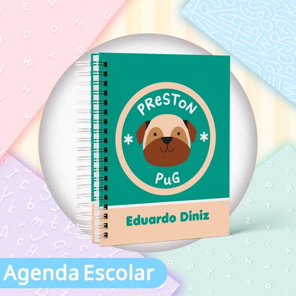 Agenda Baby Datada 2026 - Preston Pug