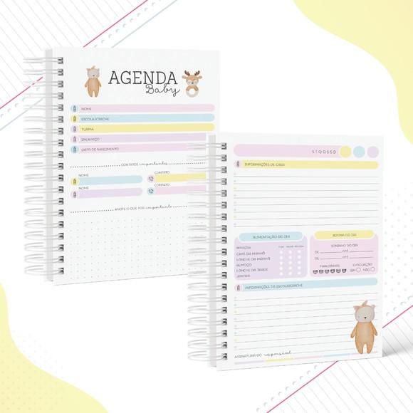 Agenda Berçario - Brinquedos Menina