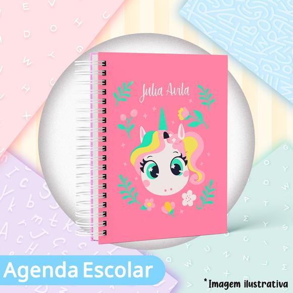 Agenda Berçario Datada 2026 - Unicornio Encantado Puket