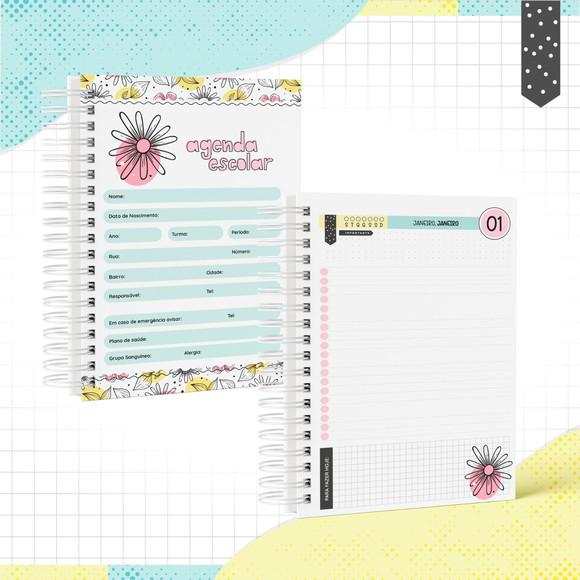 Agenda Escolar 2026 - Floral