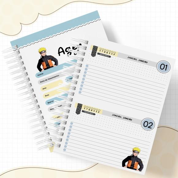 Agenda Escolar 2026 - Naruto (2dpp)
