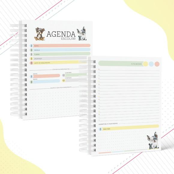 Agenda Escolar 2026 - Pet Boy - Não Datada
