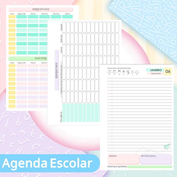 Agenda Escolar Datada 2026 - Meninas Super Poderosas