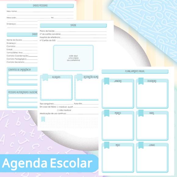 Agenda Escolar Datada 2026 - Shark Aloha Puket 02