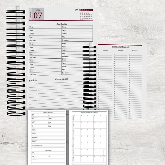 Agenda Jurídica 2026 - Floral