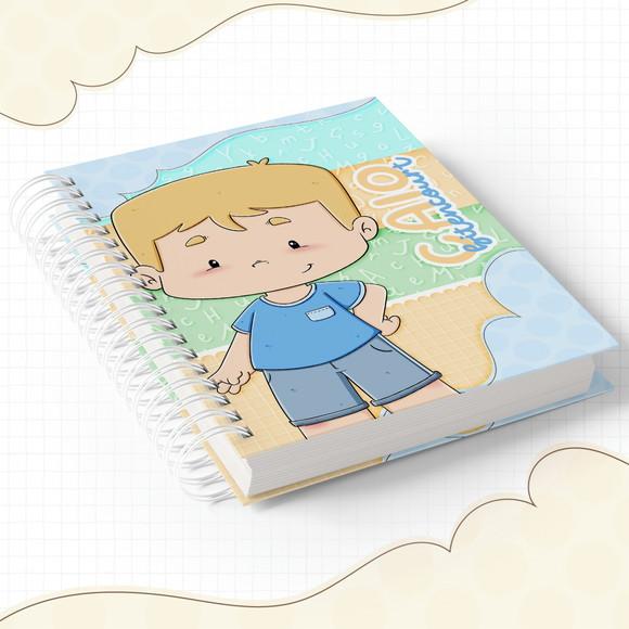 Agenda Rotina de Estudos - Menino Loiro