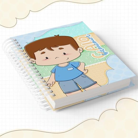 Agenda Rotina de Estudos - Menino Moreno