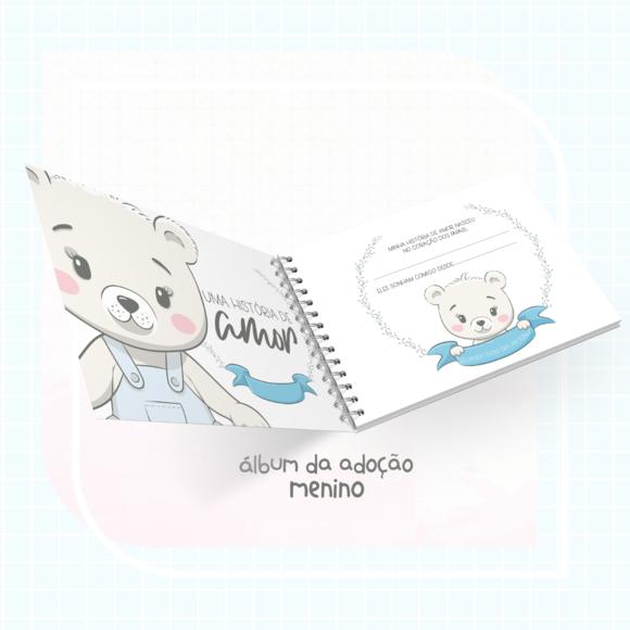 Álbum da Adoção (menino ou Menina)