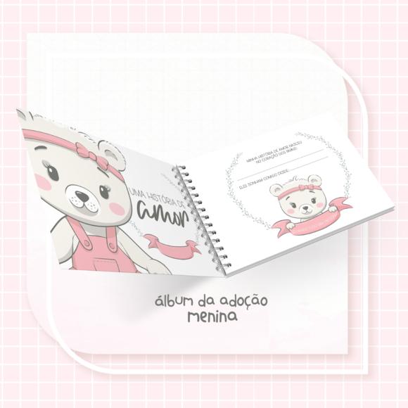 Álbum da Adoção (menino ou Menina)