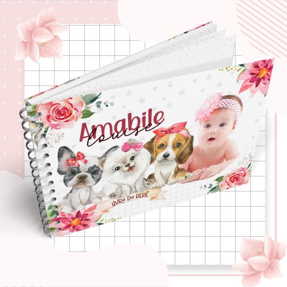 Álbum Mesversário - Cachorro Menina