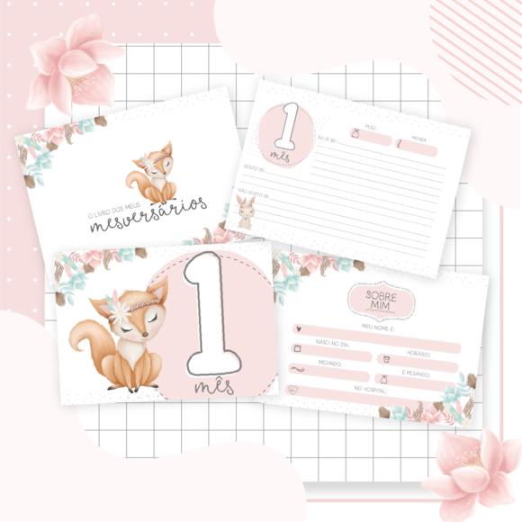 Album Mesversário - Floresta Menina 03