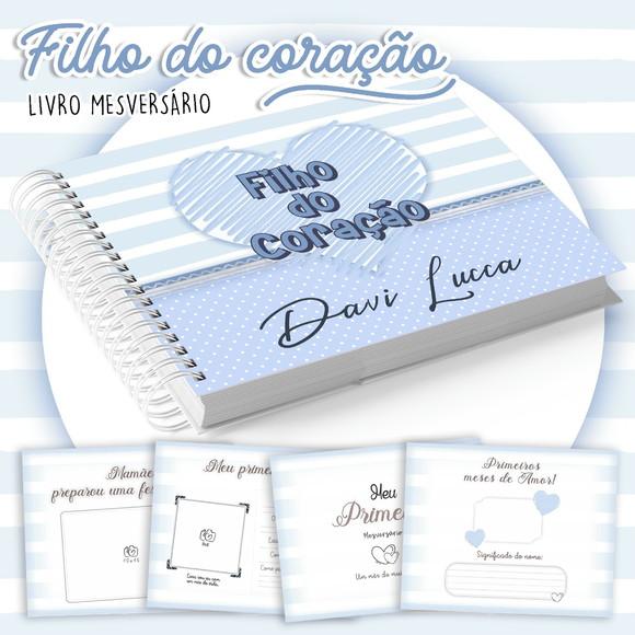 Album Mesversario (19 x 24) -filho do Coração