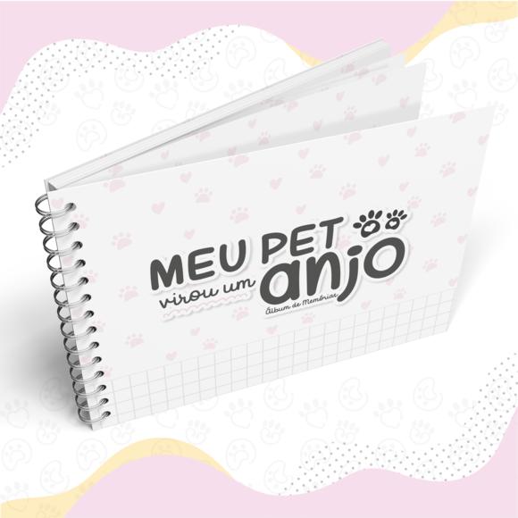 Álbum Meu Pet Virou Anjo (rosa)