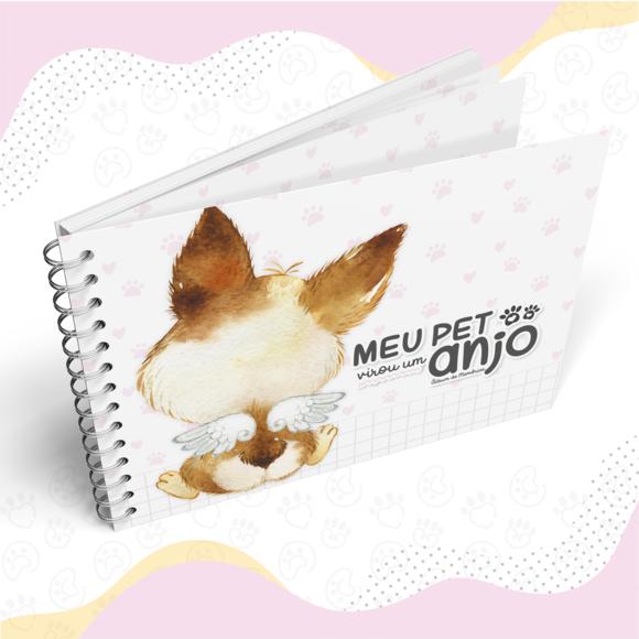 Álbum Meu Pet Virou Anjo (rosa)