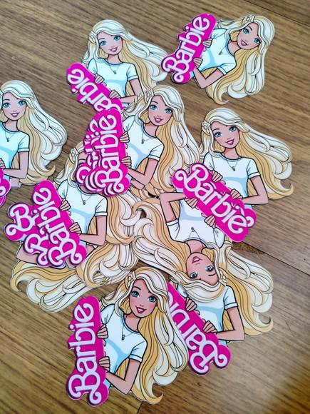 Aplique/ Tag - Barbie