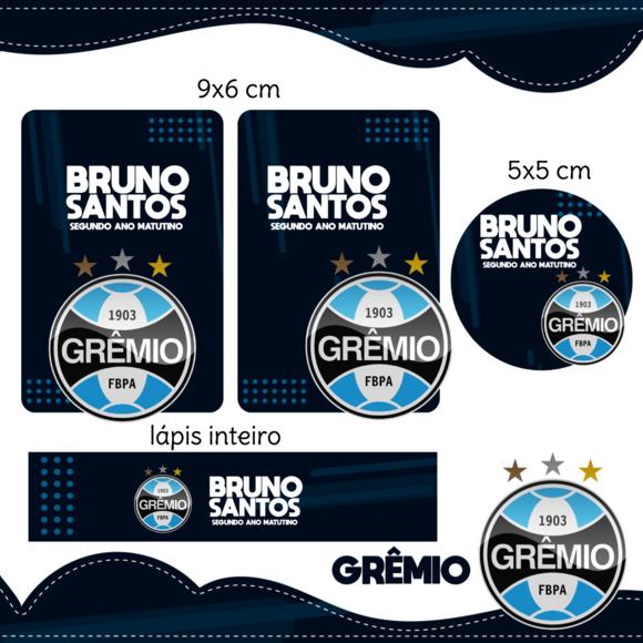 Arquivo digital Etiqueta Escolar - Grêmio