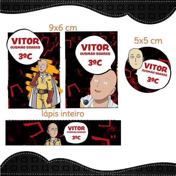 Arquivo digital Etiqueta Escolar - Saitama