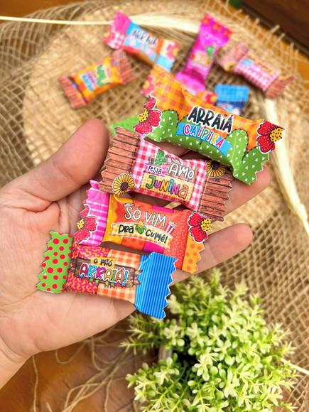 Bala Personalizada - Festa Junina (100un)