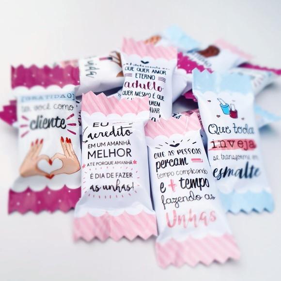 Bala Personalizada - Manicure (200un)