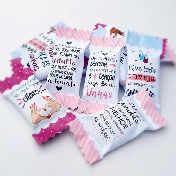 Bala Personalizada - Manicure (200un)