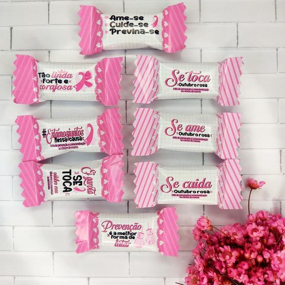Bala Personalizada - Outubro Rosa (200un)